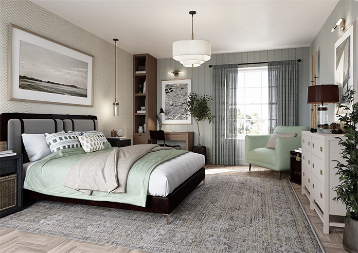 Pescara Voile, Slate - Made to Measure Curtains - Image 7